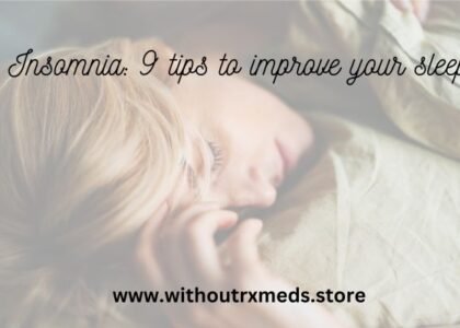 Insomnia 9 tips to improve your sleep