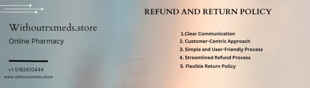 Refund and returns policy